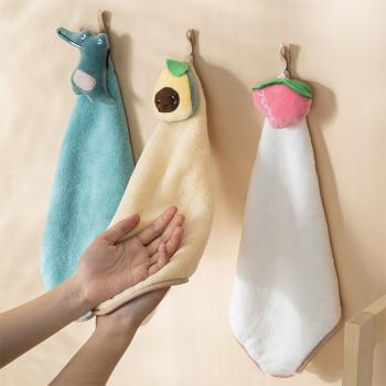 Großhandel B2B Schönes dickes Kinderhandtuch Hängbar saugfähig Handtuch 5er Handtuch Set